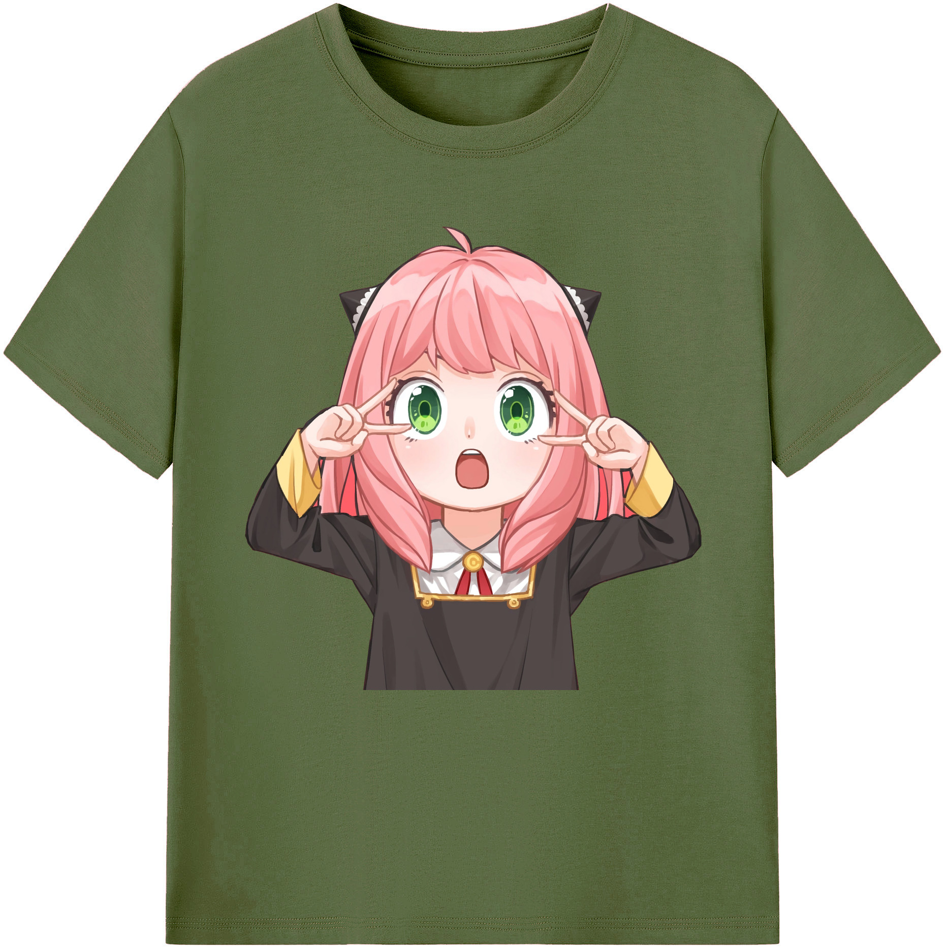 （画像用） SPY×FAMILY间谍家家酒 綿100％半袖Tシャツ（フロントプリント）